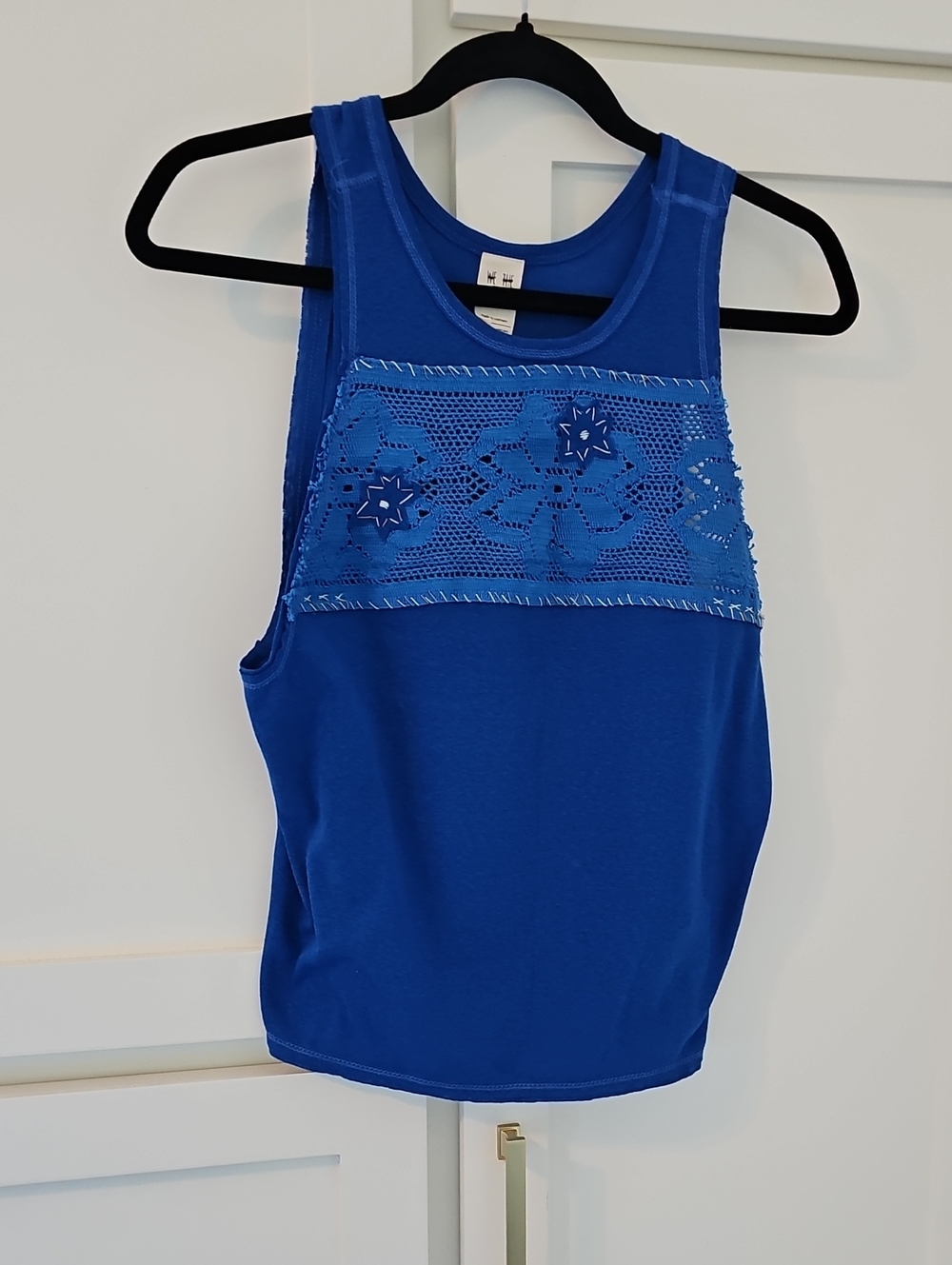We The Free Royal Blue Yoke Tank